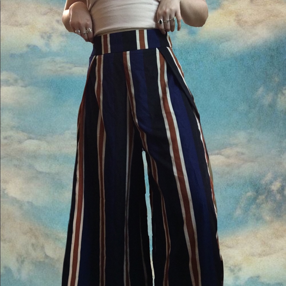 Wide leg 70s pants